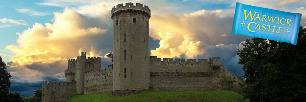 a view of Warwick Castle 
